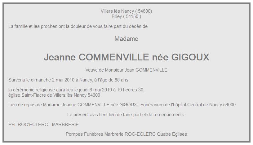 Image Annonce nécrologique