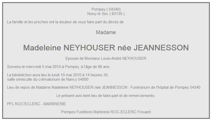 Image Annonce nécrologique