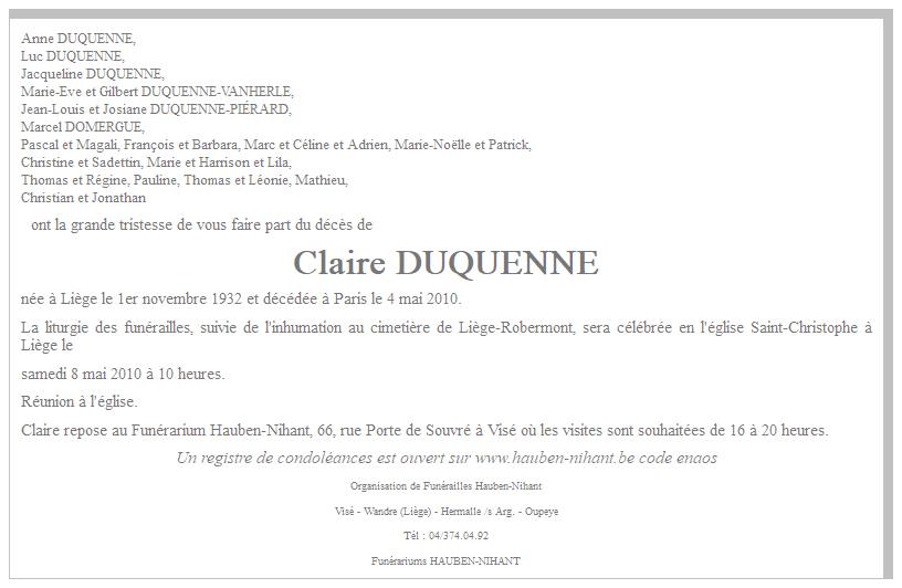Image Annonce nécrologique