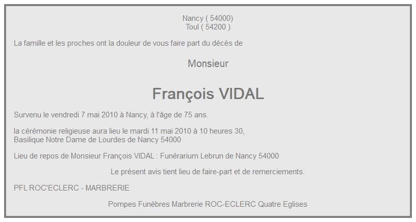 Image Annonce nécrologique