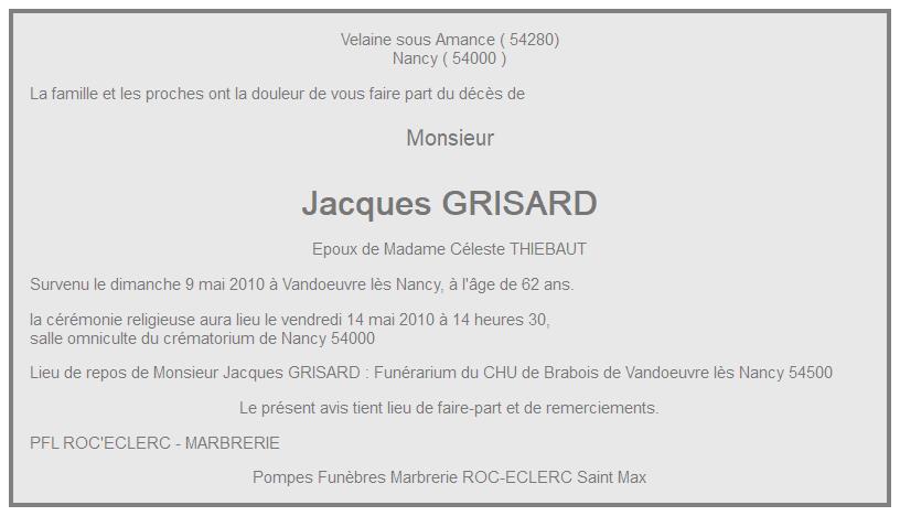 Image Annonce nécrologique