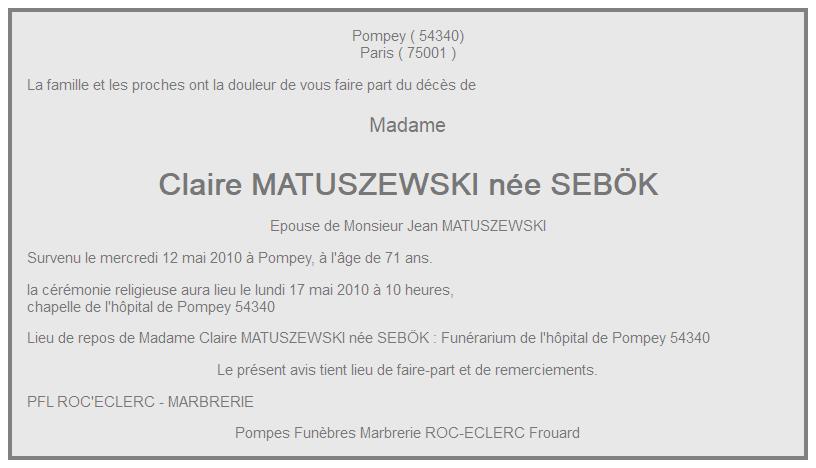 Image Annonce nécrologique