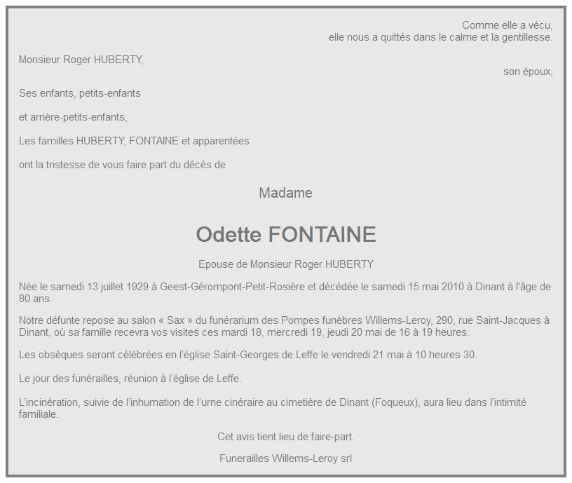 Image Annonce nécrologique