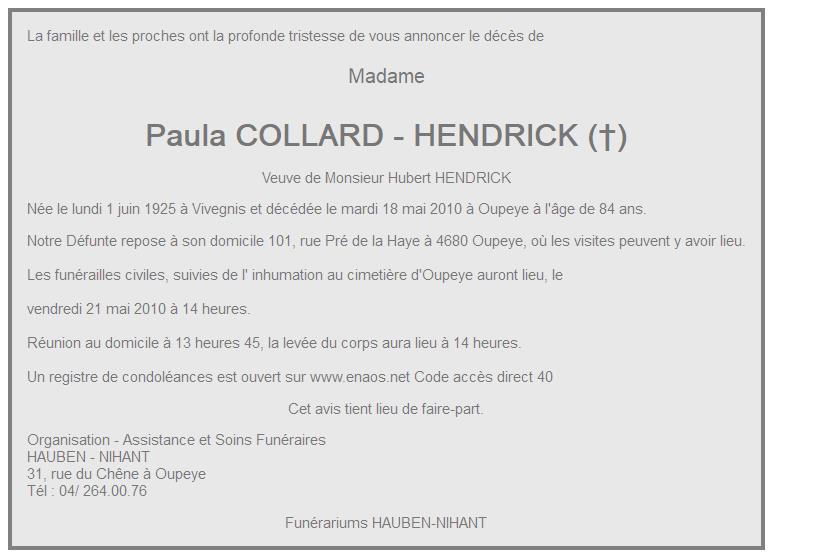 Image Annonce nécrologique