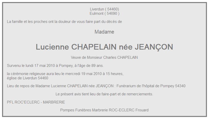 Image Annonce nécrologique