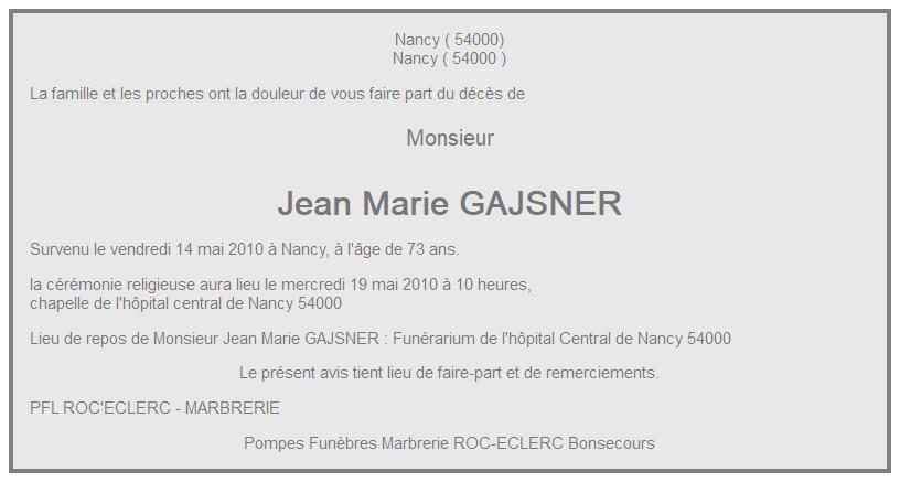 Image Annonce nécrologique