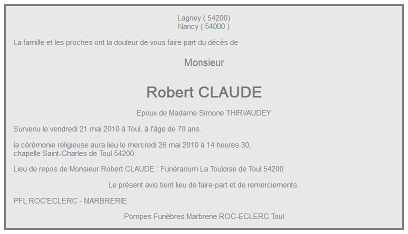 Image Annonce nécrologique