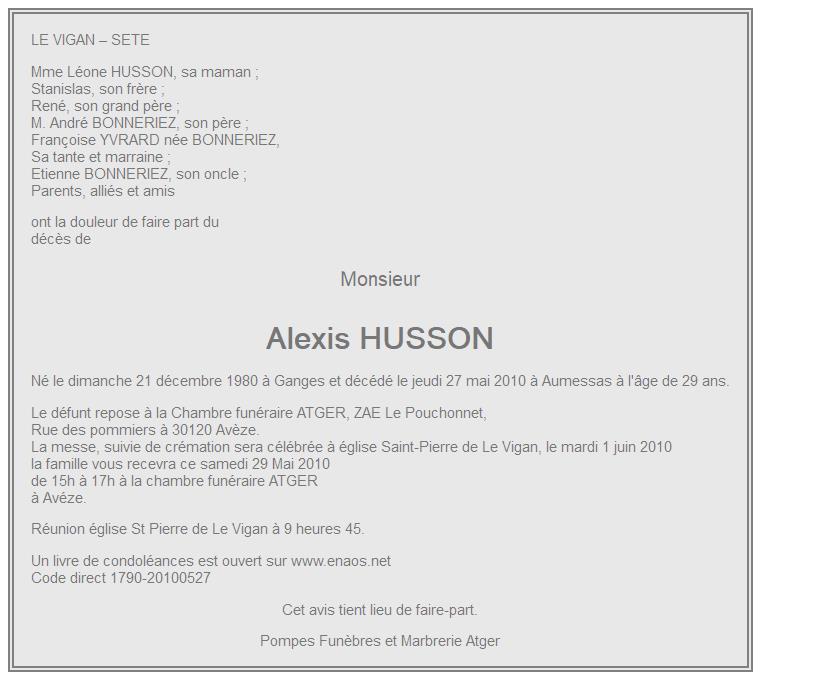 Image Annonce nécrologique