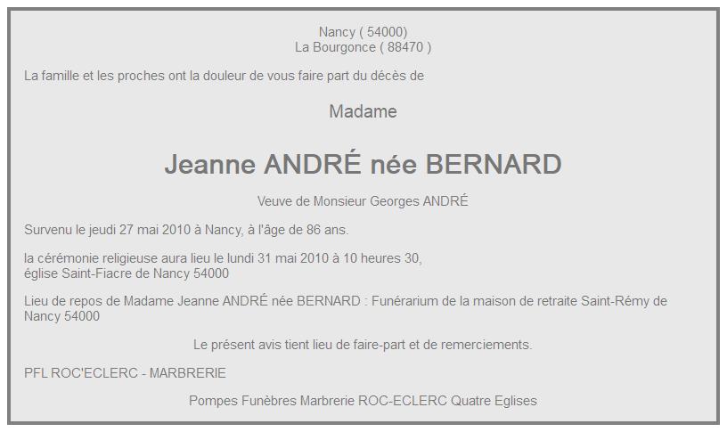 Image Annonce nécrologique