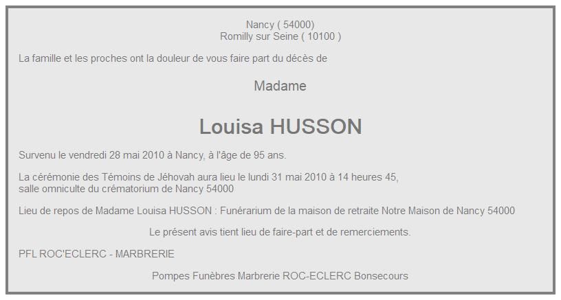 Image Annonce nécrologique