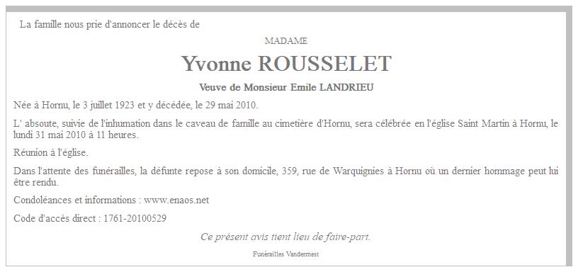 Image Annonce nécrologique