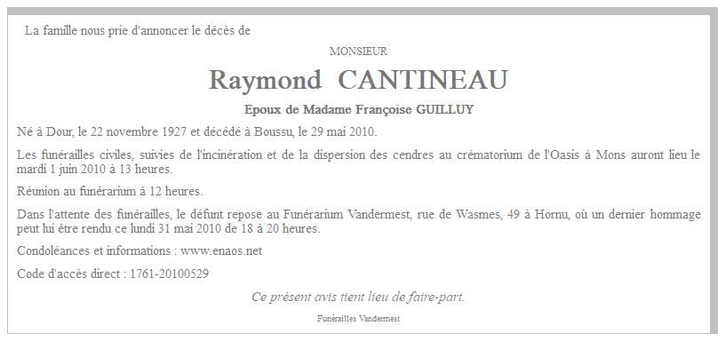 Image Annonce nécrologique