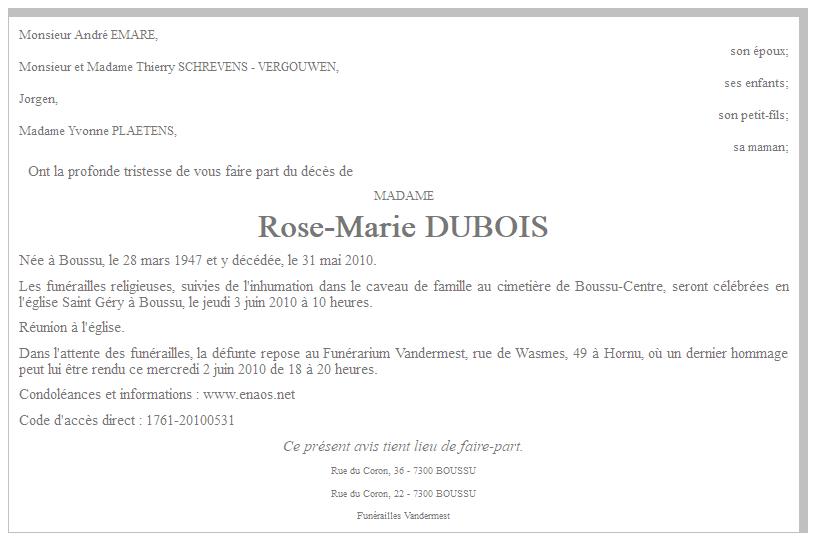 Image Annonce nécrologique