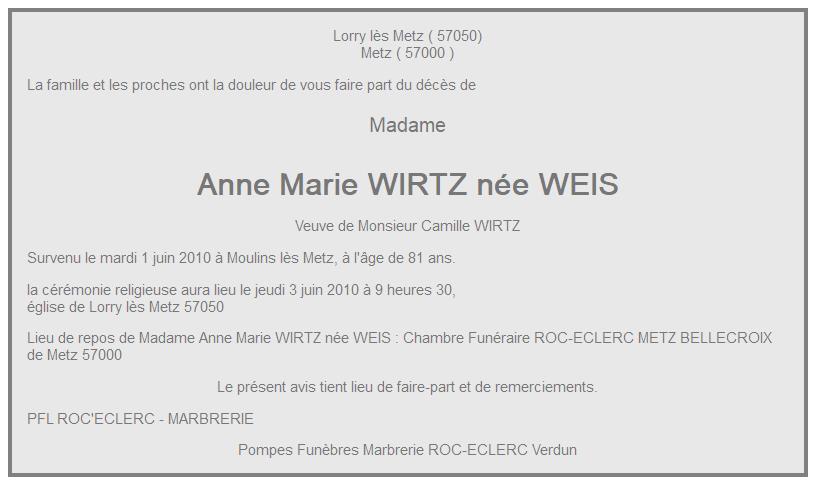 Image Annonce nécrologique