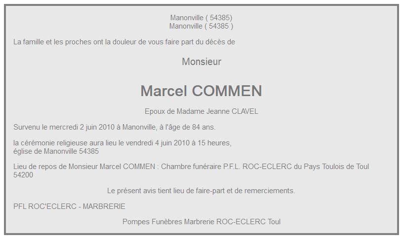 Image Annonce nécrologique