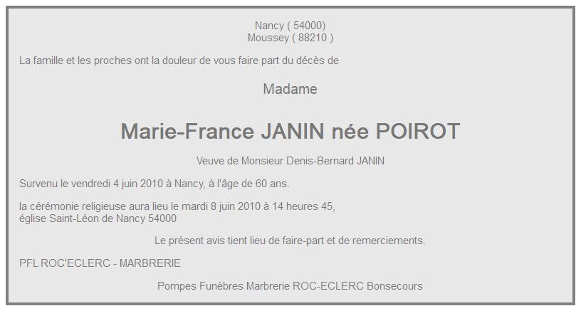 Image Annonce nécrologique