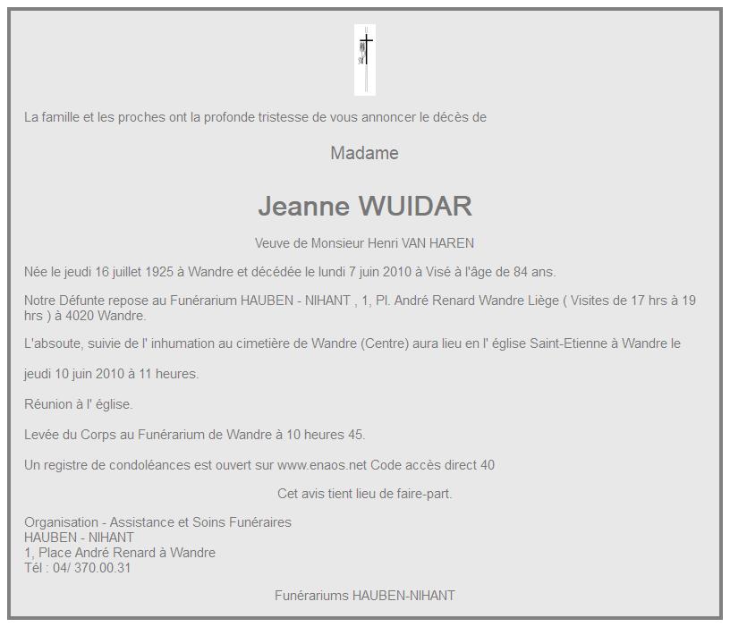 Image Annonce nécrologique