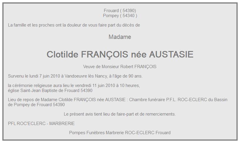 Image Annonce nécrologique