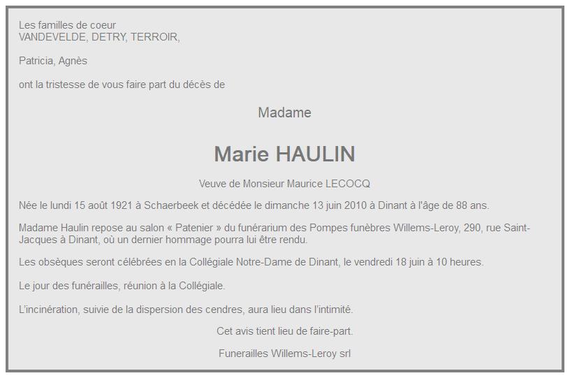 Image Annonce nécrologique
