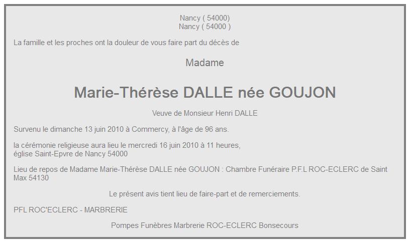 Image Annonce nécrologique