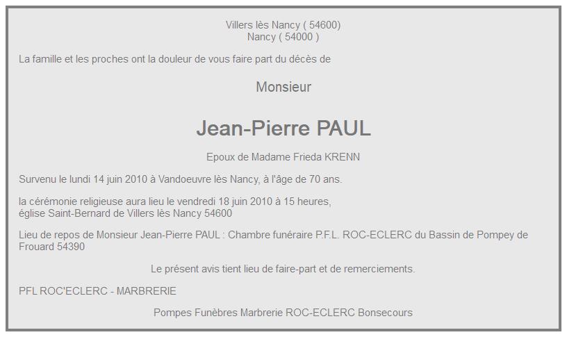 Image Annonce nécrologique