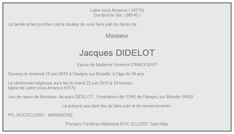 Image Annonce nécrologique