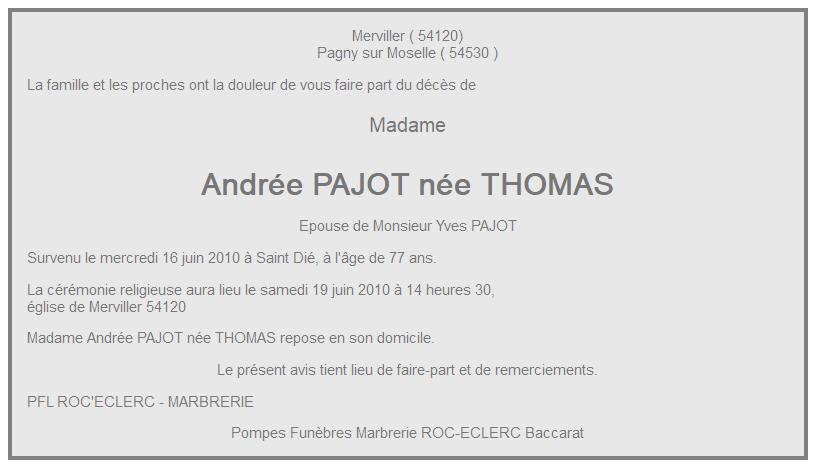 Image Annonce nécrologique