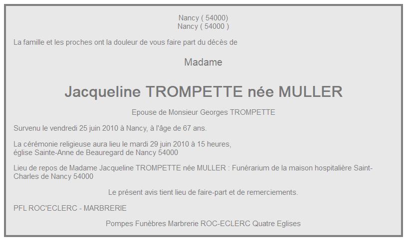 Image Annonce nécrologique