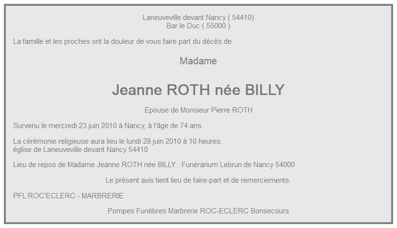 Image Annonce nécrologique