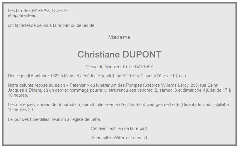Image Annonce nécrologique