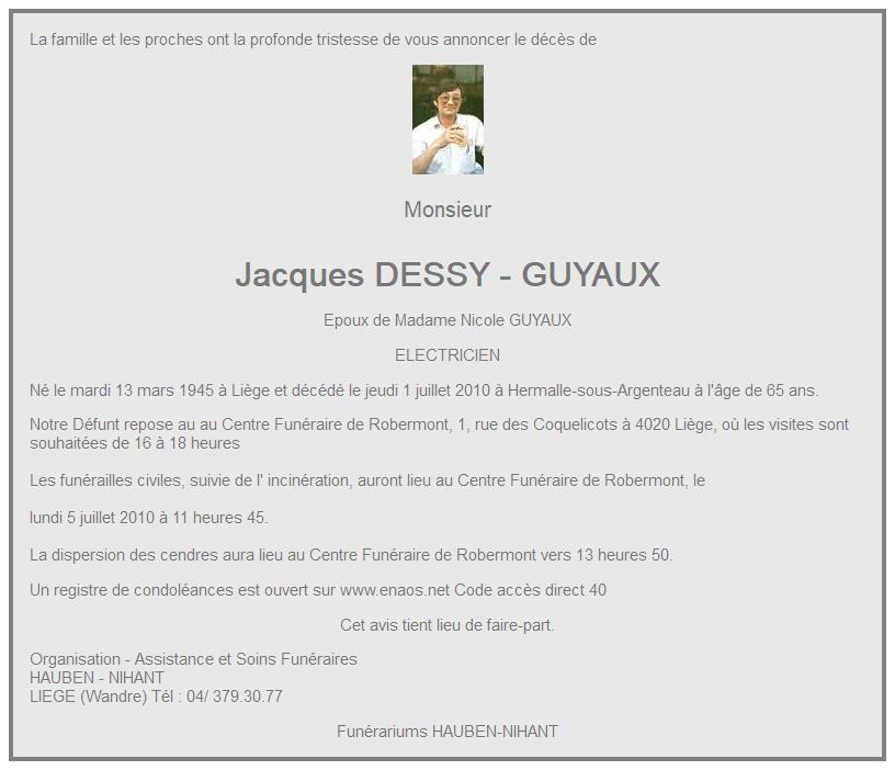 Image Annonce nécrologique