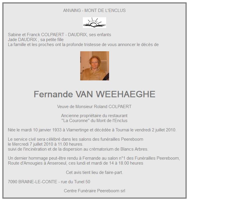 Image Annonce nécrologique