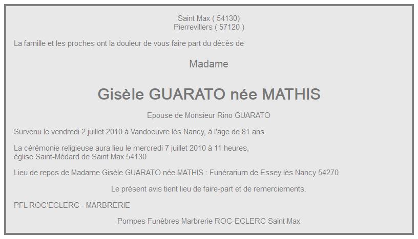 Image Annonce nécrologique