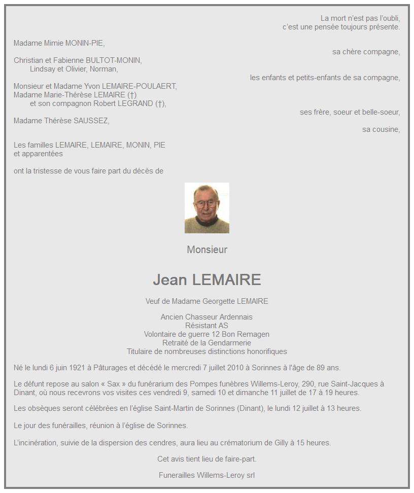 Image Annonce nécrologique