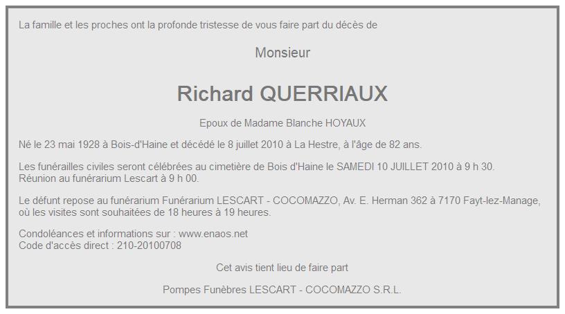 Image Annonce nécrologique
