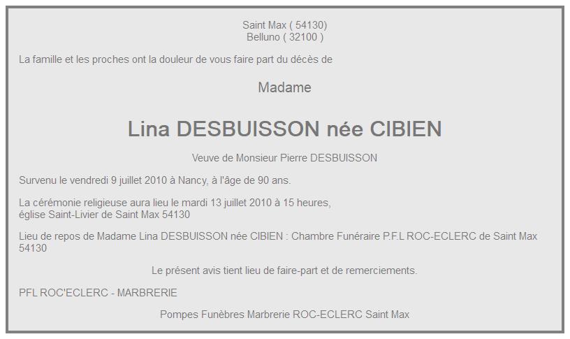 Image Annonce nécrologique