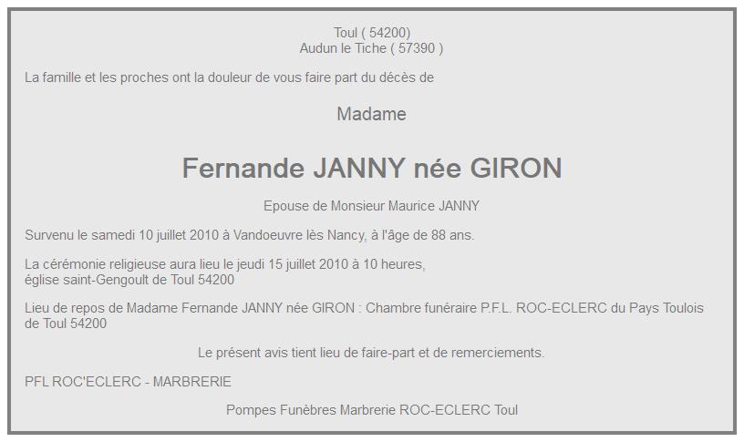 Image Annonce nécrologique