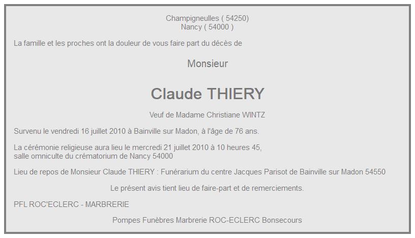 Image Annonce nécrologique