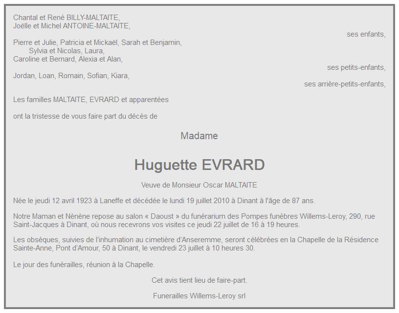 Image Annonce nécrologique