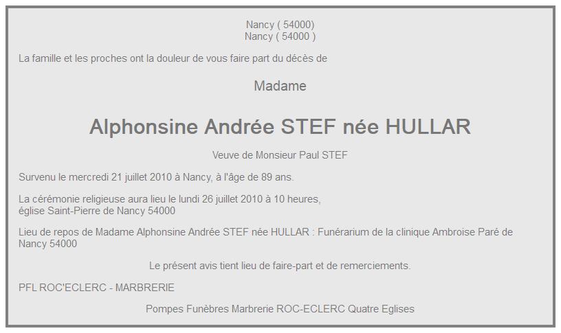 Image Annonce nécrologique