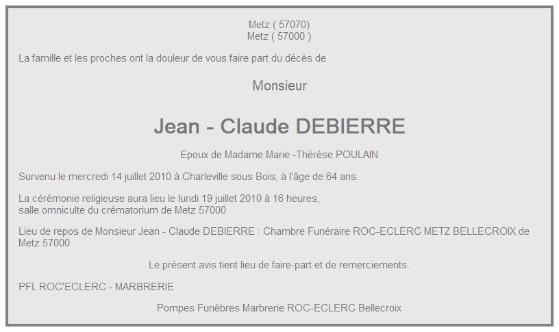 Image Annonce nécrologique