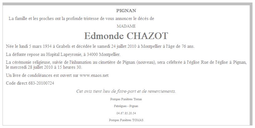 Image Annonce nécrologique