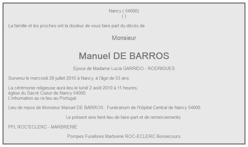 Image Annonce nécrologique