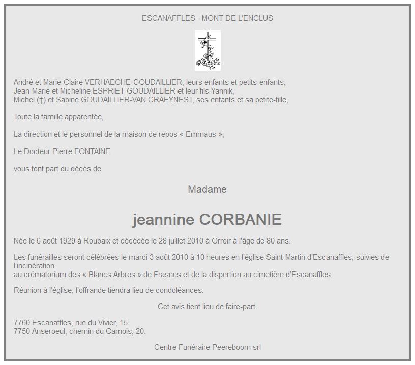 Image Annonce nécrologique
