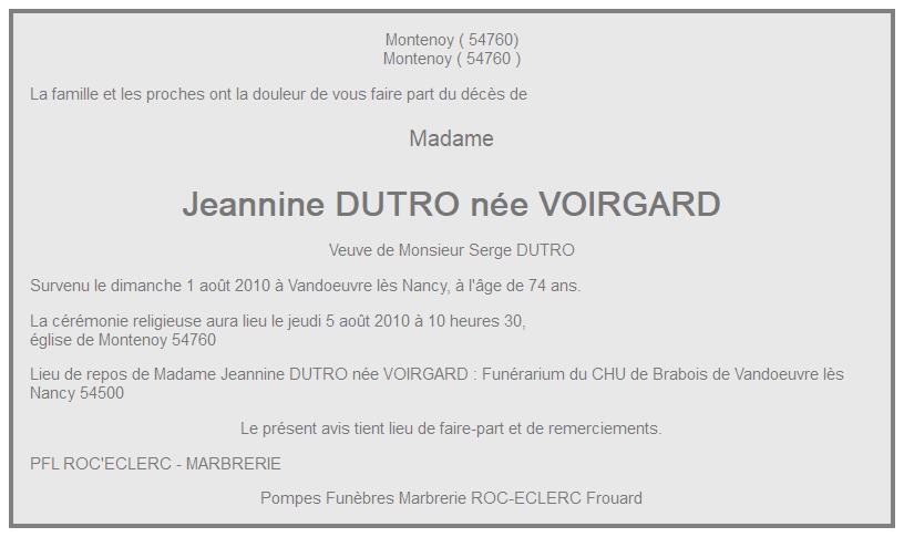 Image Annonce nécrologique