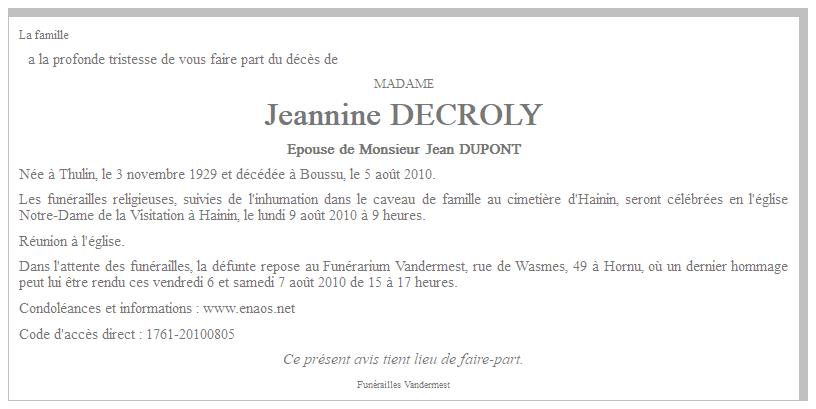 Image Annonce nécrologique