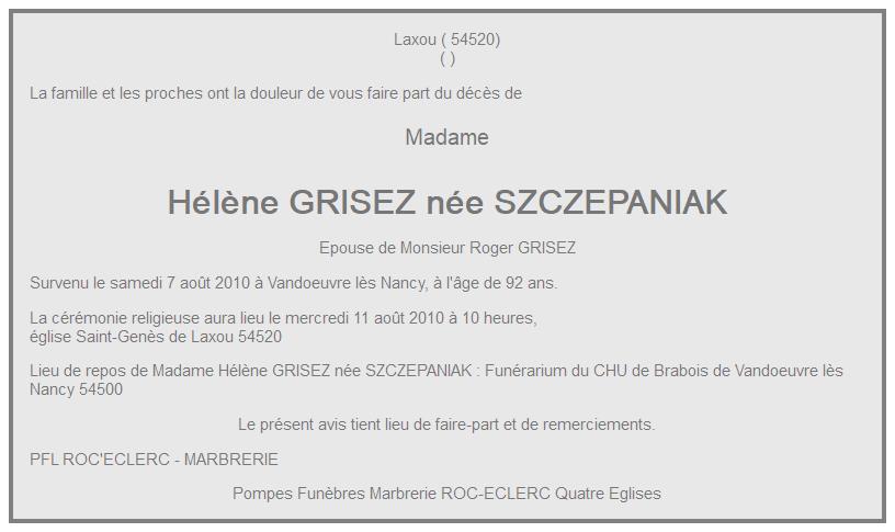 Image Annonce nécrologique