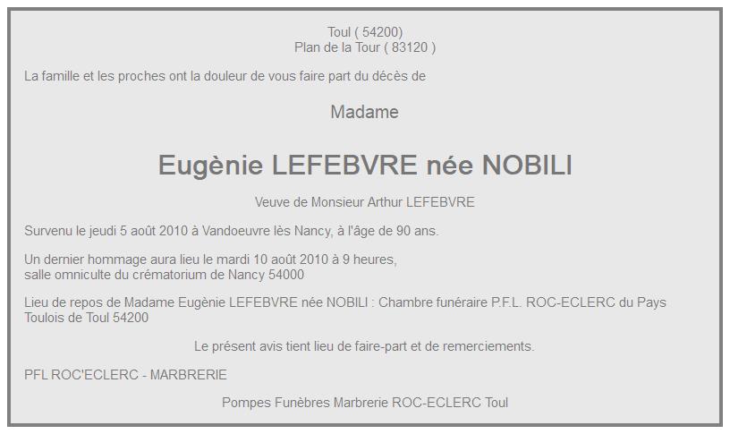 Image Annonce nécrologique