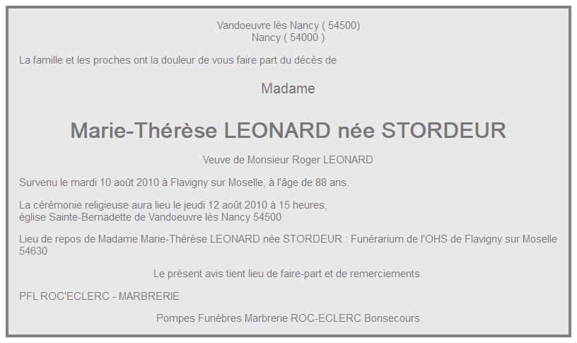 Image Annonce nécrologique