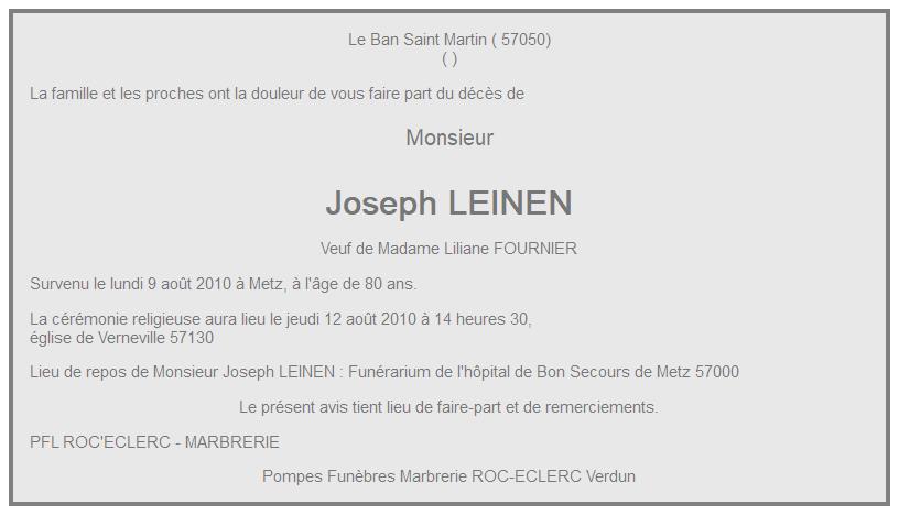 Image Annonce nécrologique